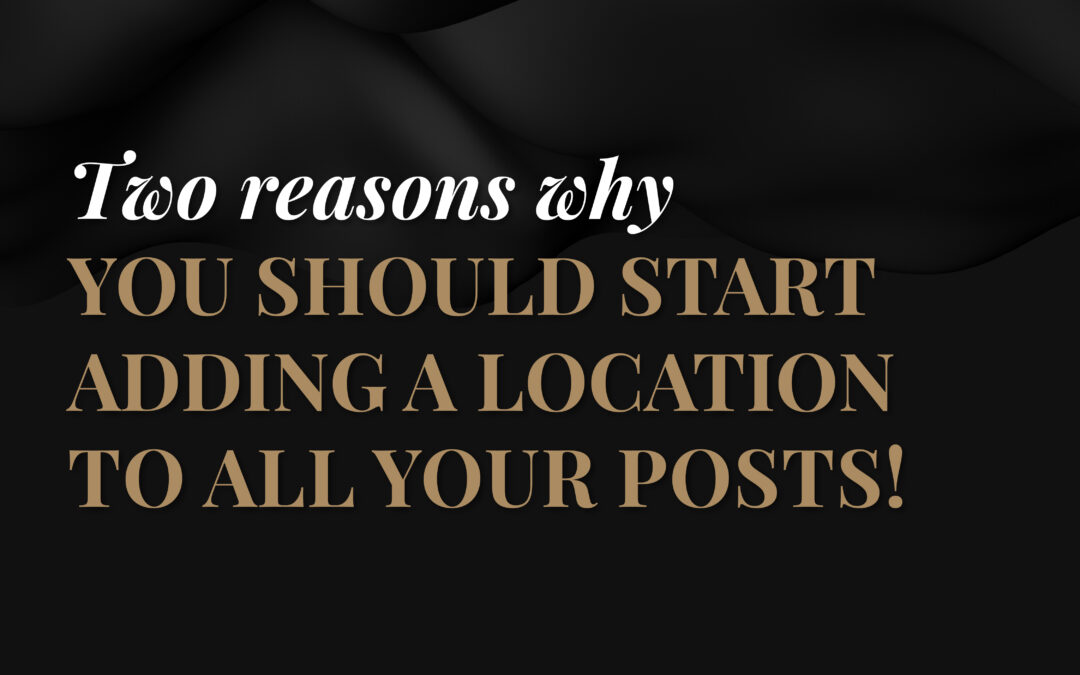 Do you add a location to your posts?